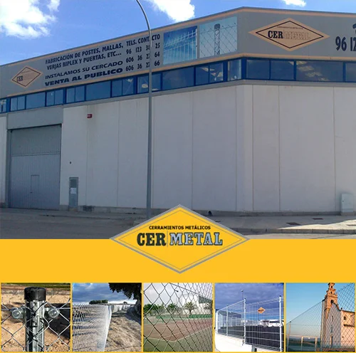 Cerramientos metálicos en Valencia - Sede Cermetal